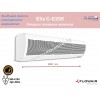 Топловъздушна завеса Flowair тип ElisC-E200 с електрически нагревател
