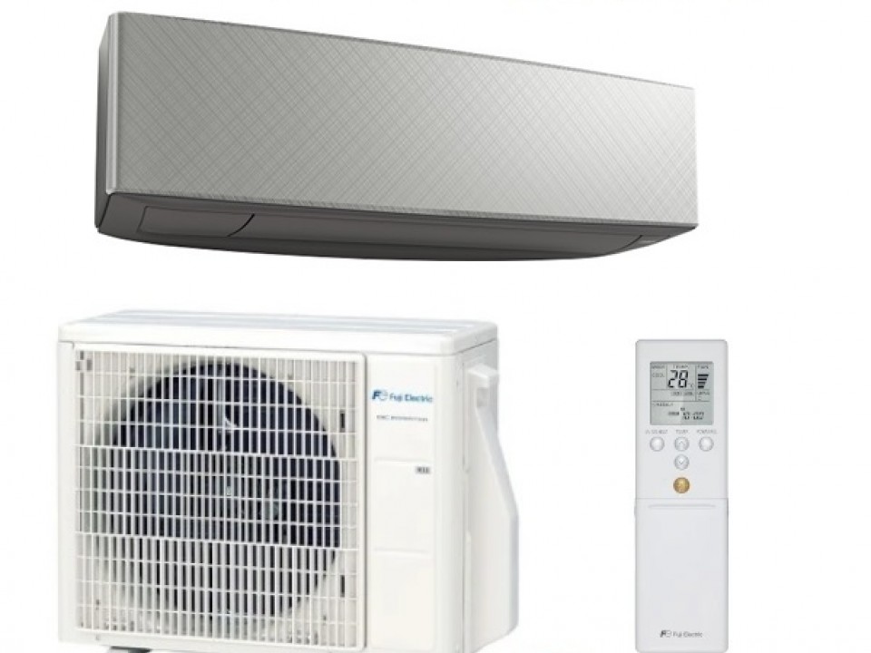 Fuji Electric Дизайнерска серия KETA Стенен тип инвертор, RSG1KETA(B) / ROG14KETA капацитет 14 000 Btu, R32, 4.2 kW