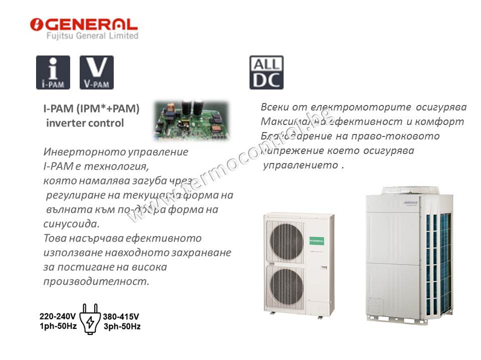 Канален климатик с висок напор Fujitsu General ARHG60LHTA / AOHG60LATT 