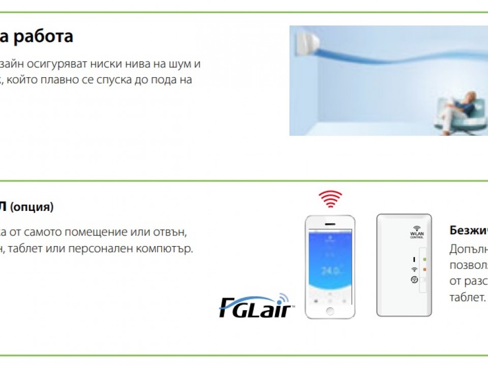 Fujitsu GENERAL Стенен тип, Хиперинвертор, ASHG12KGTB, капацитет 12 000 Btu, R32, 3.4 kW