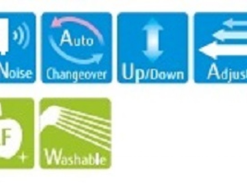 Fujitsu GENERAL Стенен тип, Хиперинвертор, ASHG12KGTB, капацитет 12 000 Btu, R32, 3.4 kW