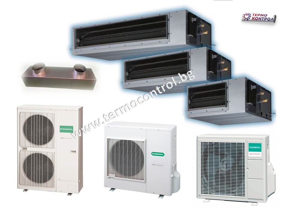 Канален климатик, стандартен напор, Fujitsu General ARXG54KHTAP / AOHG54KBTB серия Comfort
