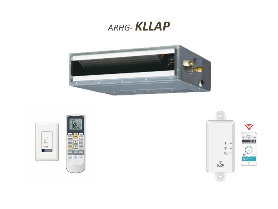 Канален климатик, Fujitsu General ARXG09KLLAP / AOHG09KBTB серия STANDART