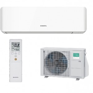 Fujitsu GENERAL Стенен тип инвертор, ASHG30KMTA, капацитет 30 000 Btu, R32, 8.0 kW