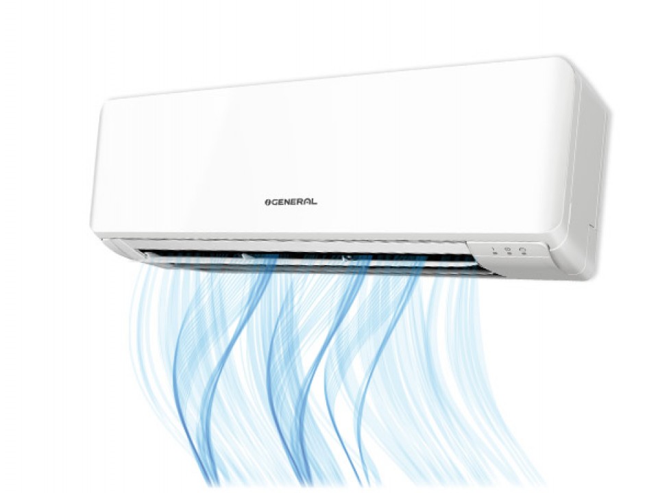 Fujitsu GENERAL Стенен тип инвертор, ASHG36KMTA, капацитет 36 000 Btu, R32, 9.4 kW