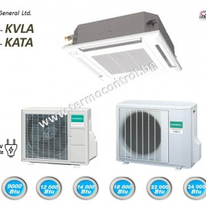 Касета за скрит таванен монтаж, Fujitsu General AUXG24KVLA/AOHG24KATA, клас  ECO