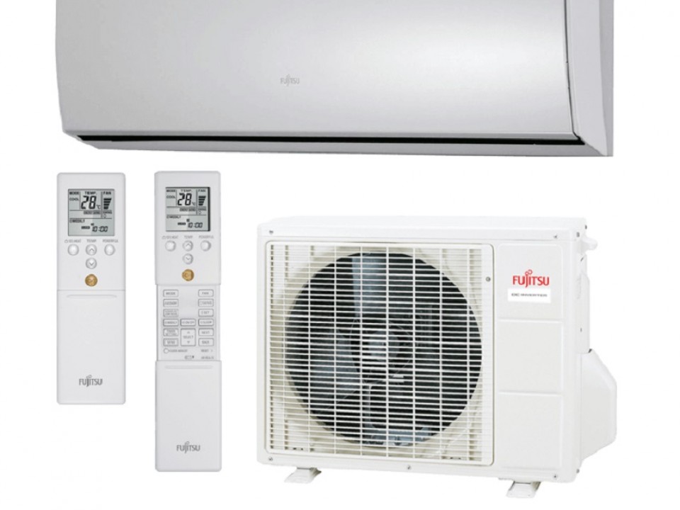 Fujitsu GENERAL Стенен тип хиперинвертор, ASHG12LTCA, капацитет 12 000 Btu, R410A, 3.5 kW