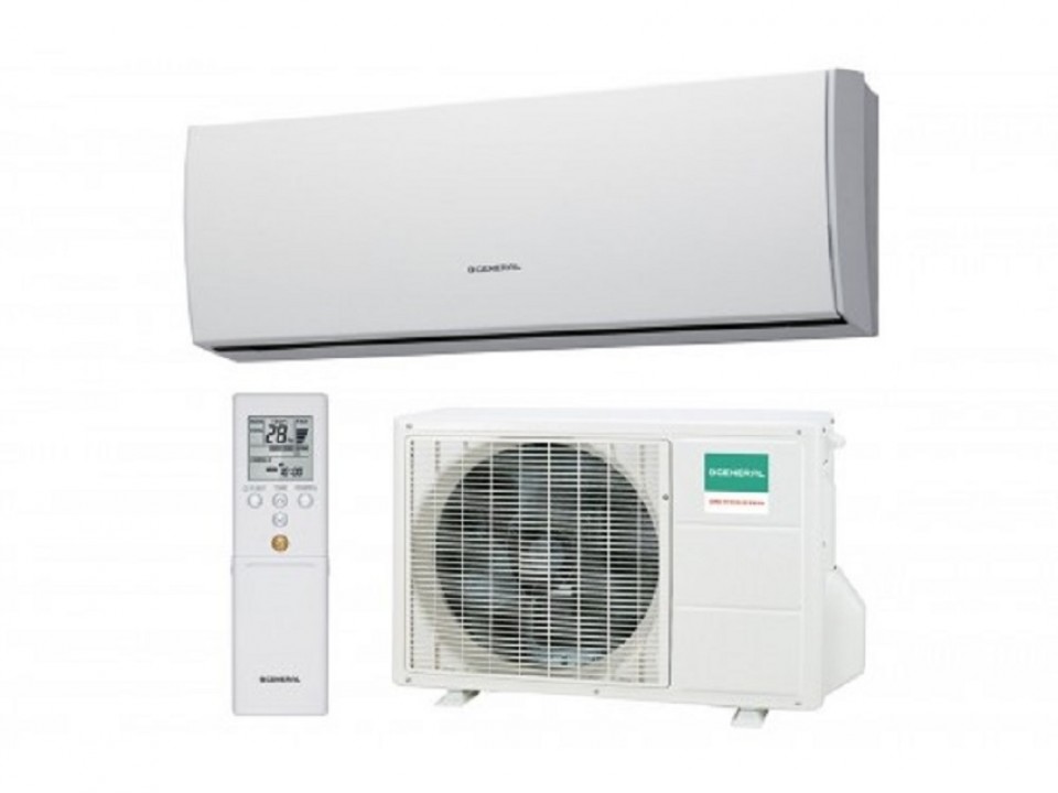 Fujitsu GENERAL Стенен тип инвертор, Дизайнерска серия ASHG09LUCA, капацитет 9 000 Btu, R410A, 2.5 kW