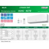 Инверторно  мулти оборудване Fujitsu General AOHG30KBTA4   до четири помещения