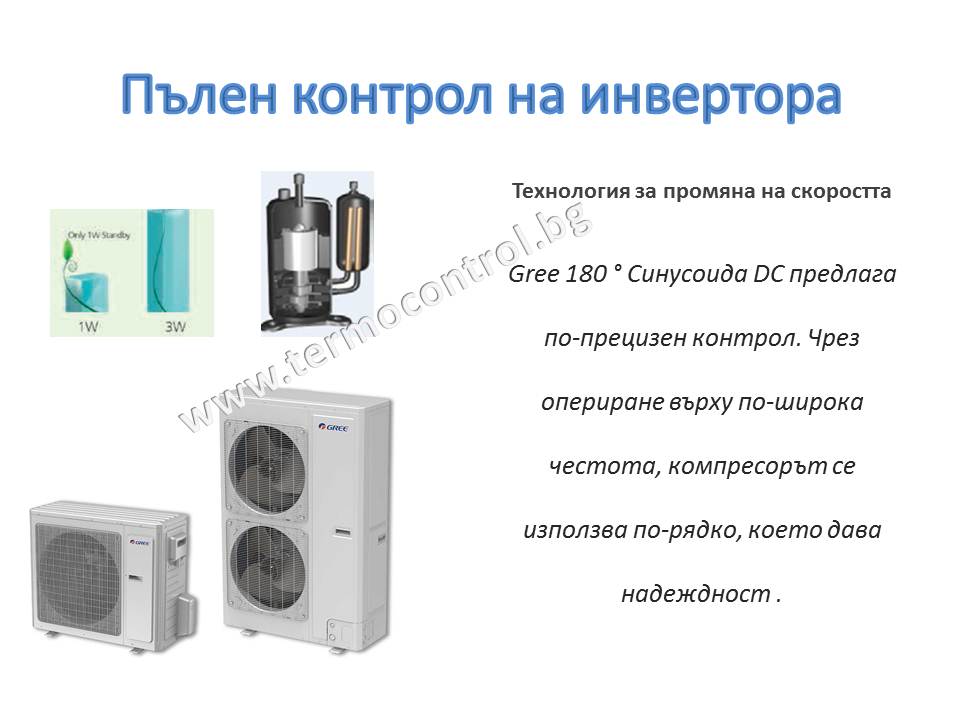 Касета GREE с тяло U-Match GUD125WNhA-T/GUD125T / 42 000 Btu