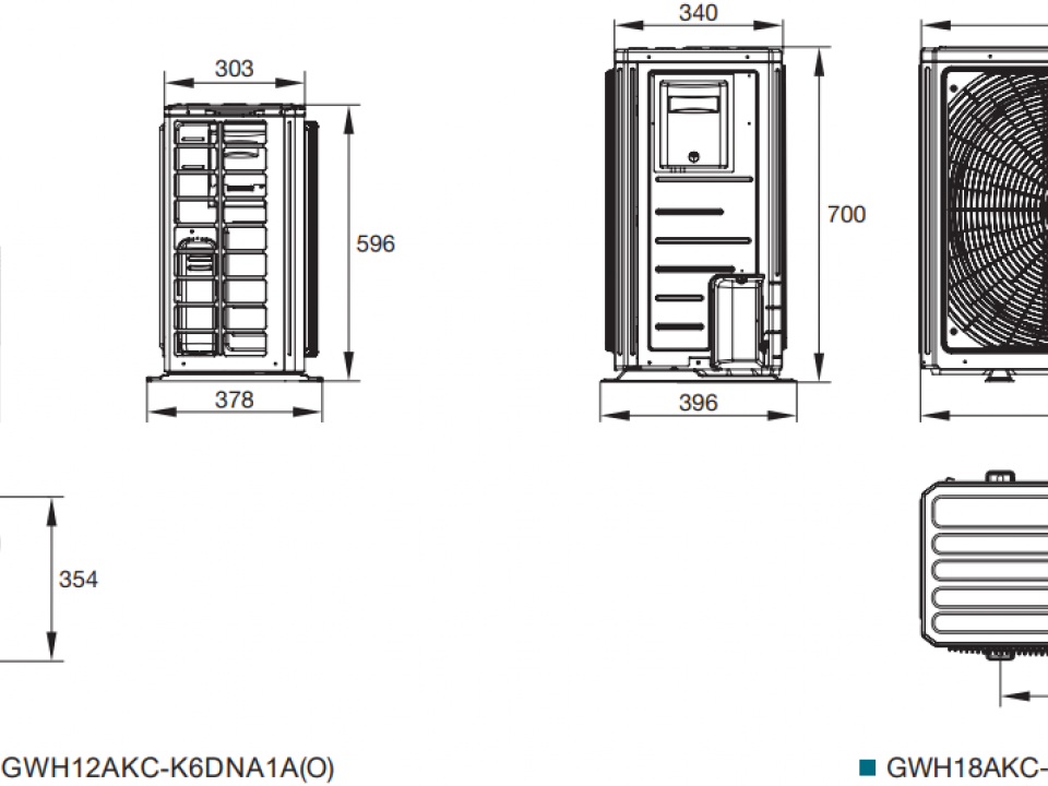 GREE Soyal Стенен тип Хиперинвертор GWH09AKC-K6DNA1A, капацитет 9 000 Btu, Wi-Fi, R32, 2.7 kW