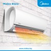 Midea Blanc Стенен  тип инвертор MA-18NXD0-I / MA-18N8D0-O, капацитет 18 000 Btu, R32 , 5.2 kW