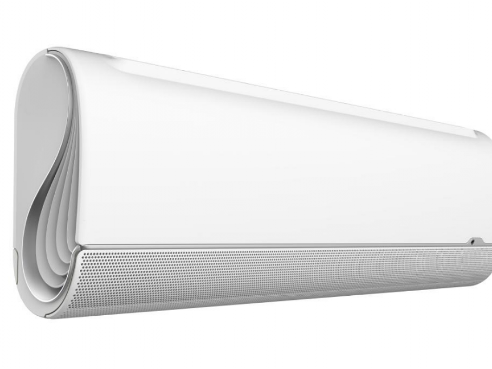 Midea Breezeless Стенен тип инвертор MSFAAU-12HRFN8-QRD6GW, капацитет 12 000 Btu, R32 , 3.5 kW