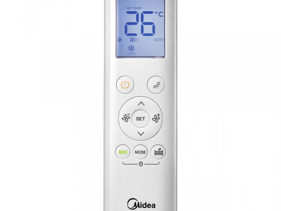 Midea Breezeless Стенен тип инвертор MSFAAU-12HRFN8-QRD6GW, капацитет 12 000 Btu, R32 , 3.5 kW