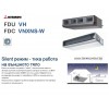 Канален тип оборудване, висок напор Mitsubishi Heavy - Hyper inverter  FDU 125 VH / FDC 125 VNX-W,  42 000 Btu