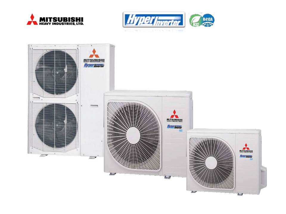 Канален тип оборудване, висок напор Mitsubishi Heavy - Hyper inverter  FDU 125 VH / FDC 125 VNX-W,  42 000 Btu