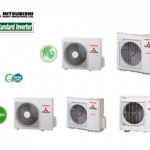 Канален тип  оборудване, висок напор Mitsubishi Heavy - Standart inverter  FDU100VH / FDC100VNP-W, 34000 Btu
