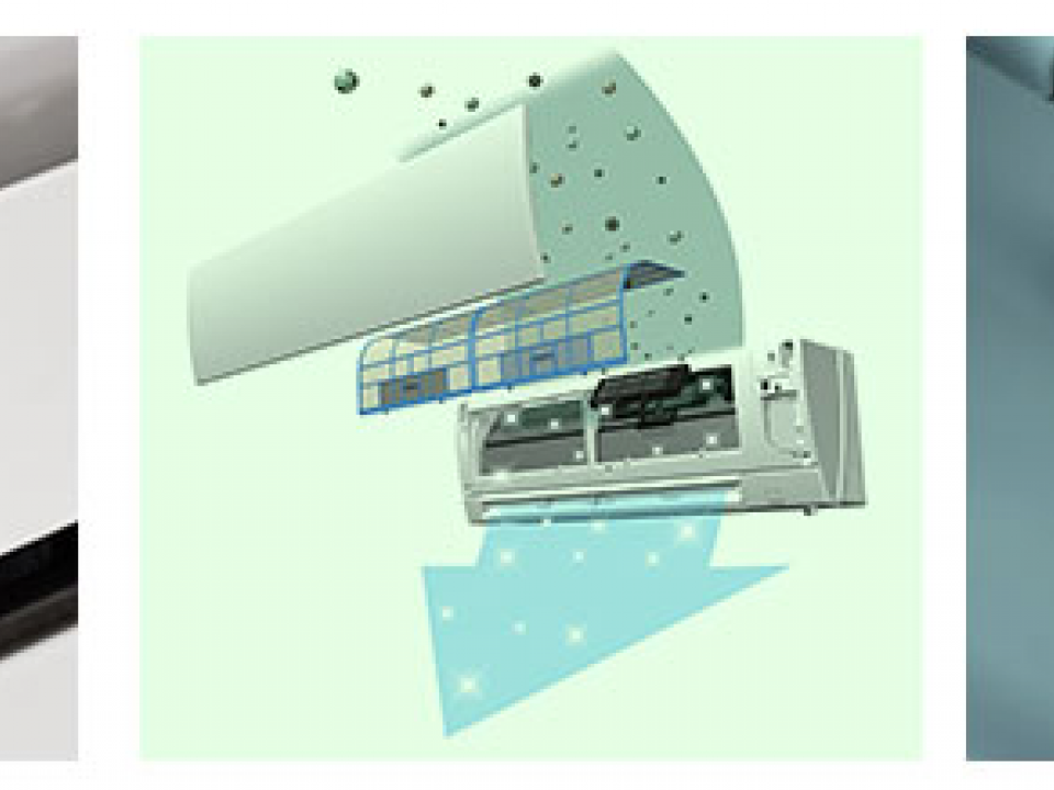 Mitsubishi Electric Стенен тип Хиперинвертор MSZ-FH35VE, капацитет 12 000 Btu, R410A, 3.5 kW
