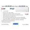 Mitsubishi Electric Ninja Стенен тип, Хипер инвертор MSZ-FT25VG(K), капацитет 9 000 Btu, R32, 2.5 kW
