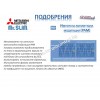 Полуиндустриален за таванен открит монтаж климатик Mitsubishi Electric, Power inverter PCA-M35KA / PUZ-ZM35VKA, 12 000 Btu