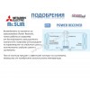 Колонен тип Mitsubishi Electric Power inverter PSA-M71KA / PUZ-ZM71VHA, 24000 Btu