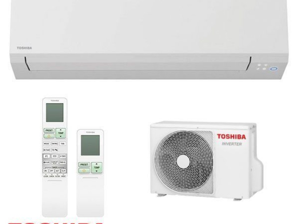 Toshiba EDGE, Стенен тип Хипер инвертор RAS-B10J2KVSG-E/RAS-10J2AVSG-E, капацитет 10 000 Btu, R32, 2.5 kW