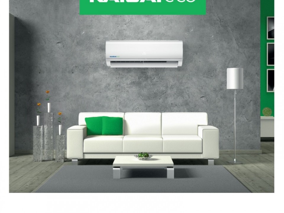 Kaisai ECO Стенен тип инвертор KEX-24KTGI капацитет 24 000 Btu R32, 7.1 kW