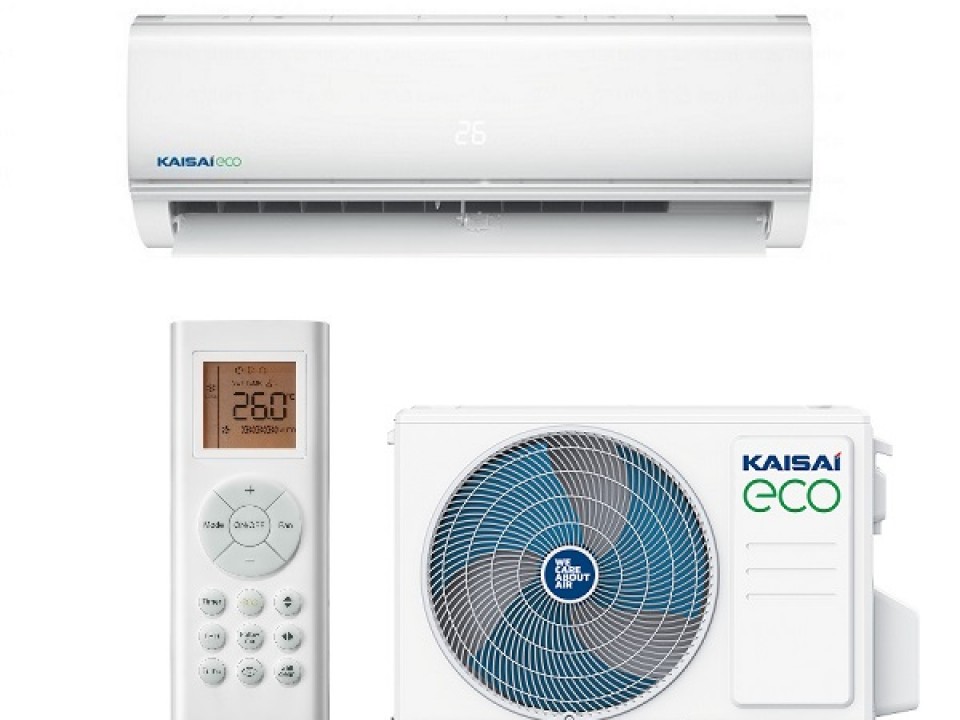 Kaisai ECO Стенен тип инвертор KEX-24KTGI капацитет 24 000 Btu R32, 7.1 kW