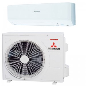 Mitsubishi Heavy серия Standard Стенен тип инвертор SRK25ZSP-W / SRC25ZSP-W, капацитет 9 000 Btu, R32, 2.5 kW